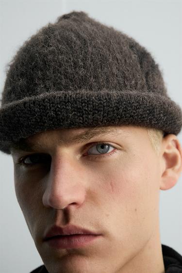 BONNET BEANIE LOGO X SR_A - Marron / Taupe de Zara - Image 2
