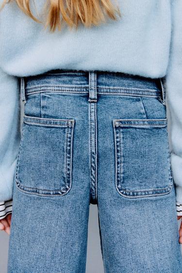 JEANS MARINE - Azul da Zara
