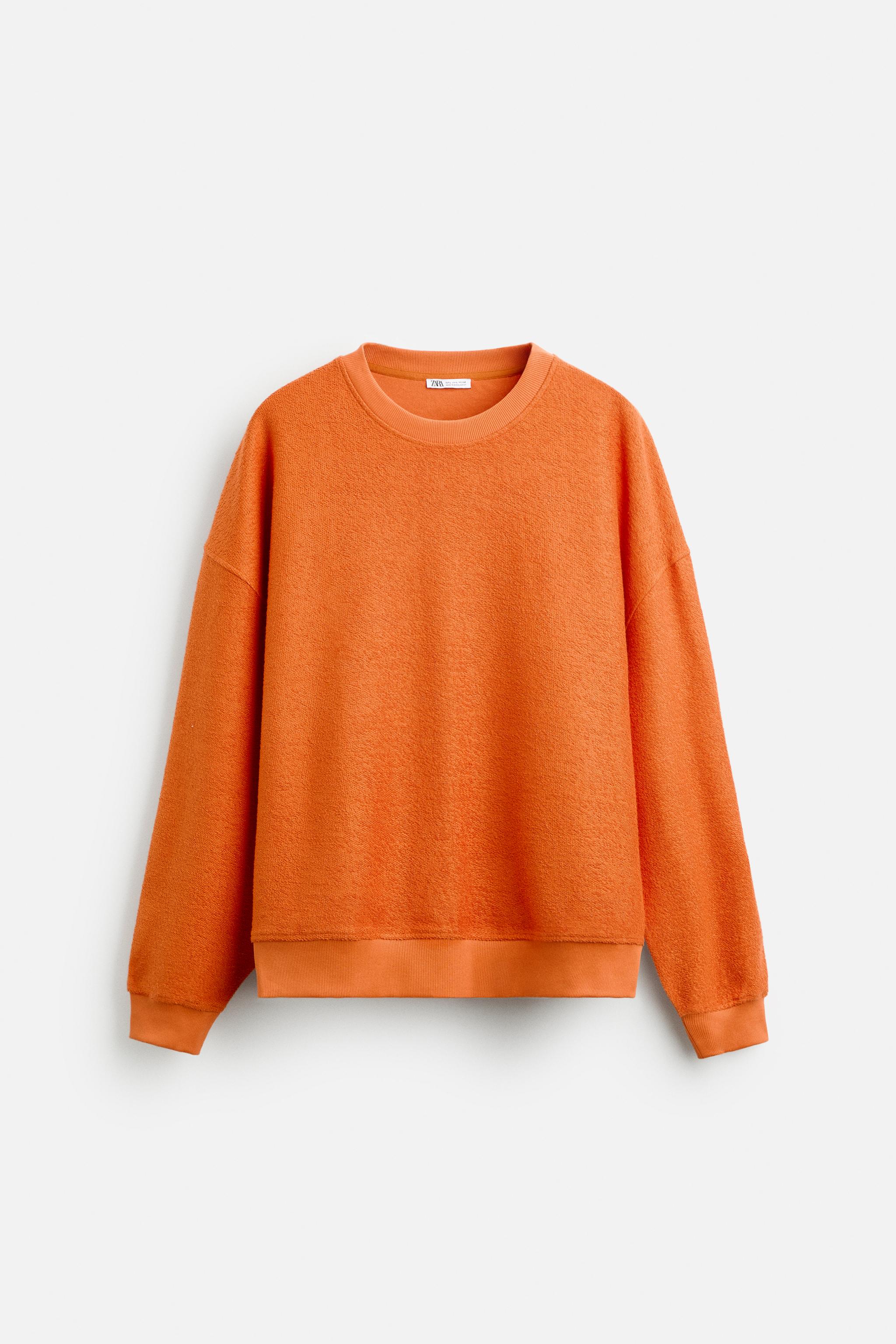 Orange sweatshirt hotsell