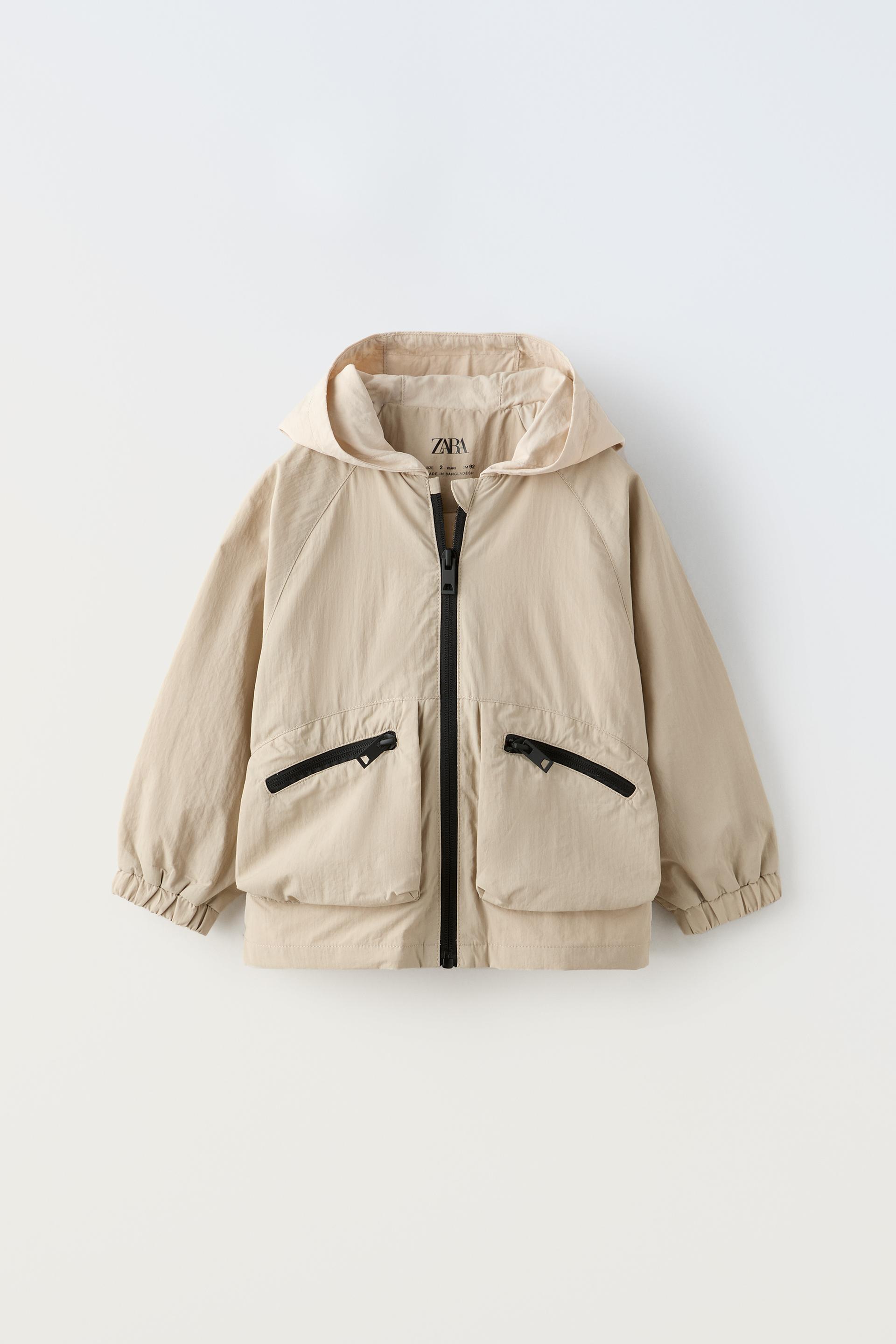 WATER REPELLENT LIGHTWEIGHT RAINCOAT Beige ZARA United States