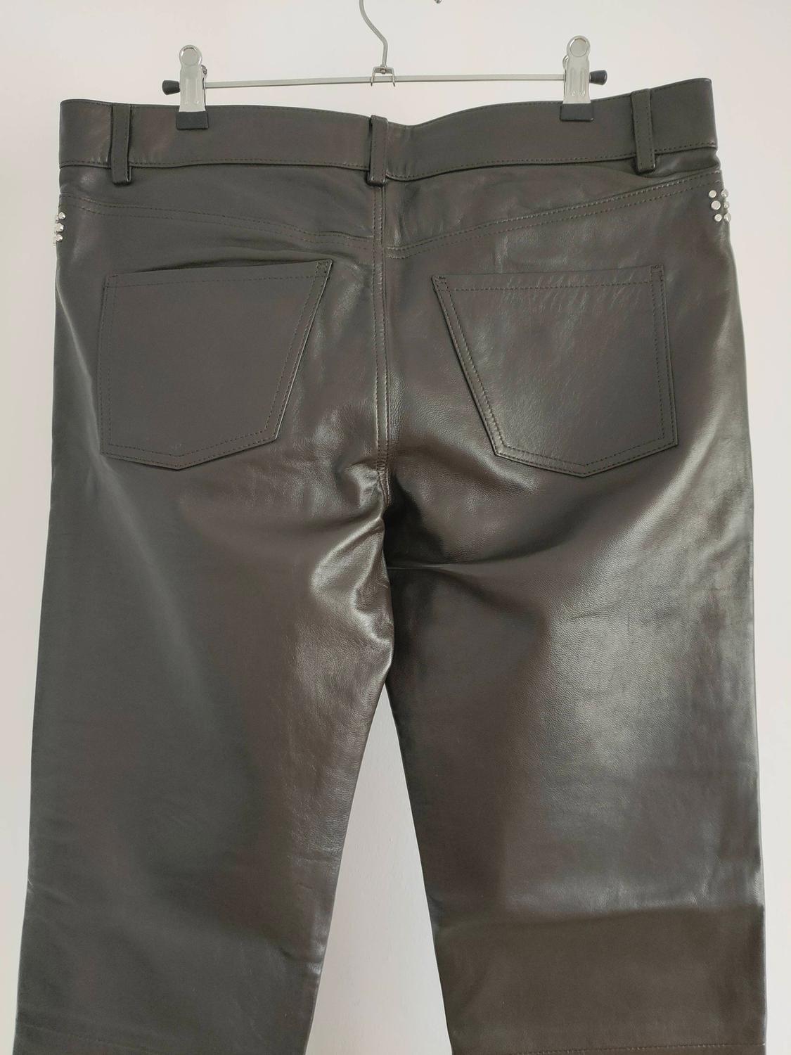 LEATHER SLIM FIT TROUSERS LUDOVIC DE SAINT SERNIN x ZARA - Image 8
