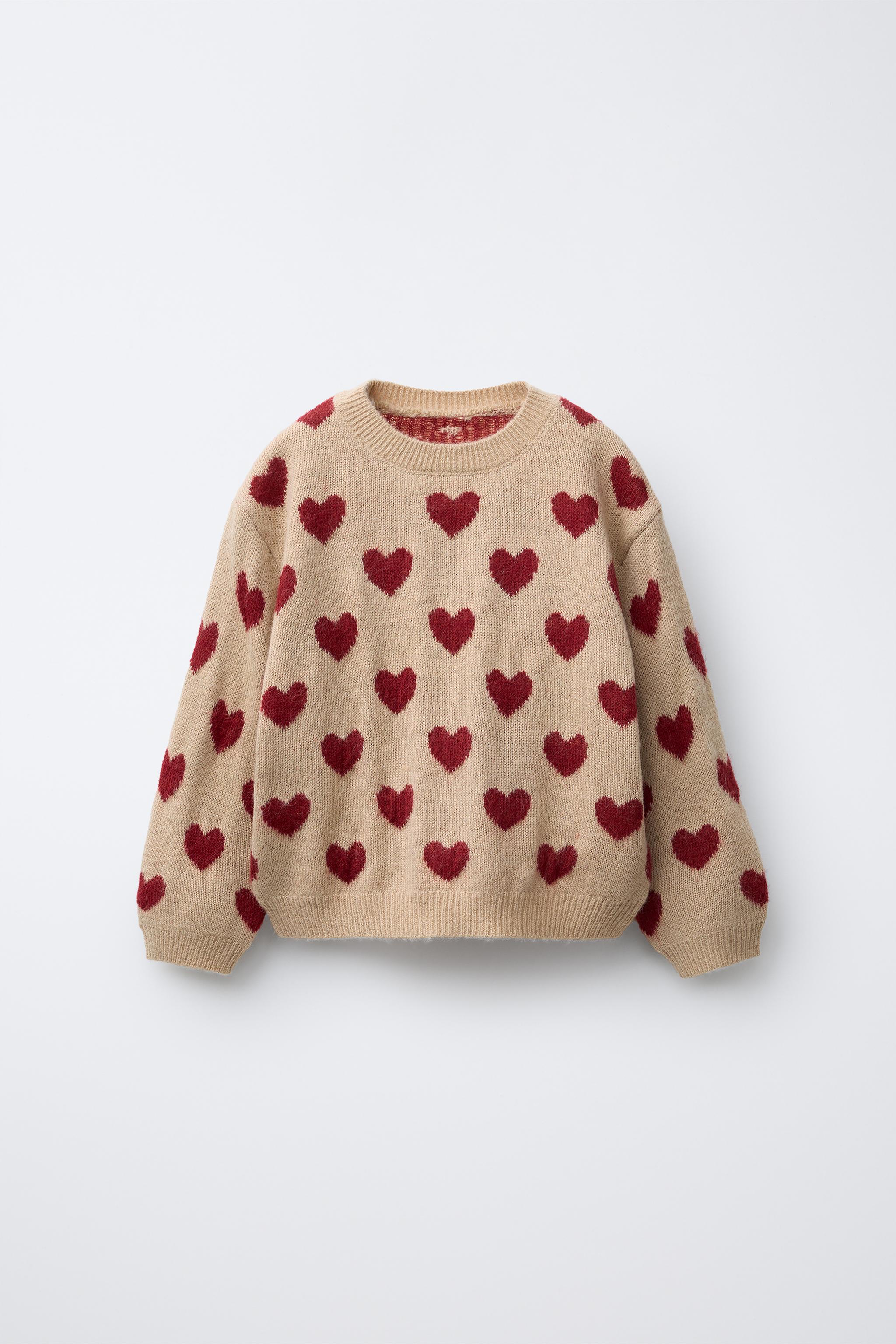 トップス the red thread S open knit tops heart THEREDTHREAD / ザレッドスレッド】S open knit tops heart