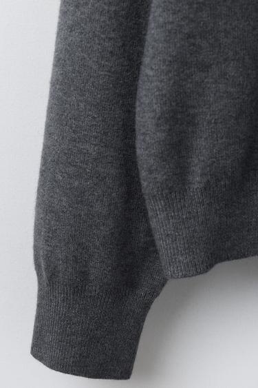 CARDINGAN - Anthracite grey by Zara - Image 3