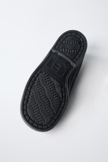 TENNIS EN CUIR BENSIMON ® X ZARA - Bleu de Zara - Image 7
