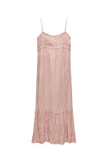 ZW COLLECTION RAMIE BLEND MIDI DRESS