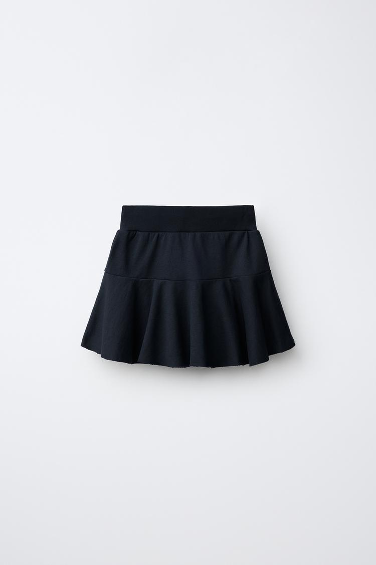Falda pantalón con volantes bordados NY 3