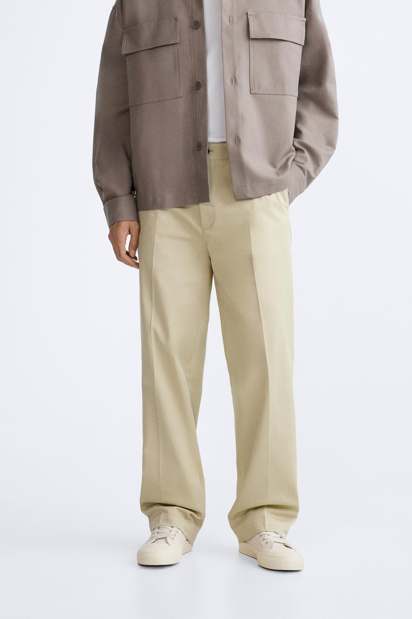 Zara Men Melange 4-way trousers 0706/196/800 (38 EU): Buy Online at Best  Price in UAE 