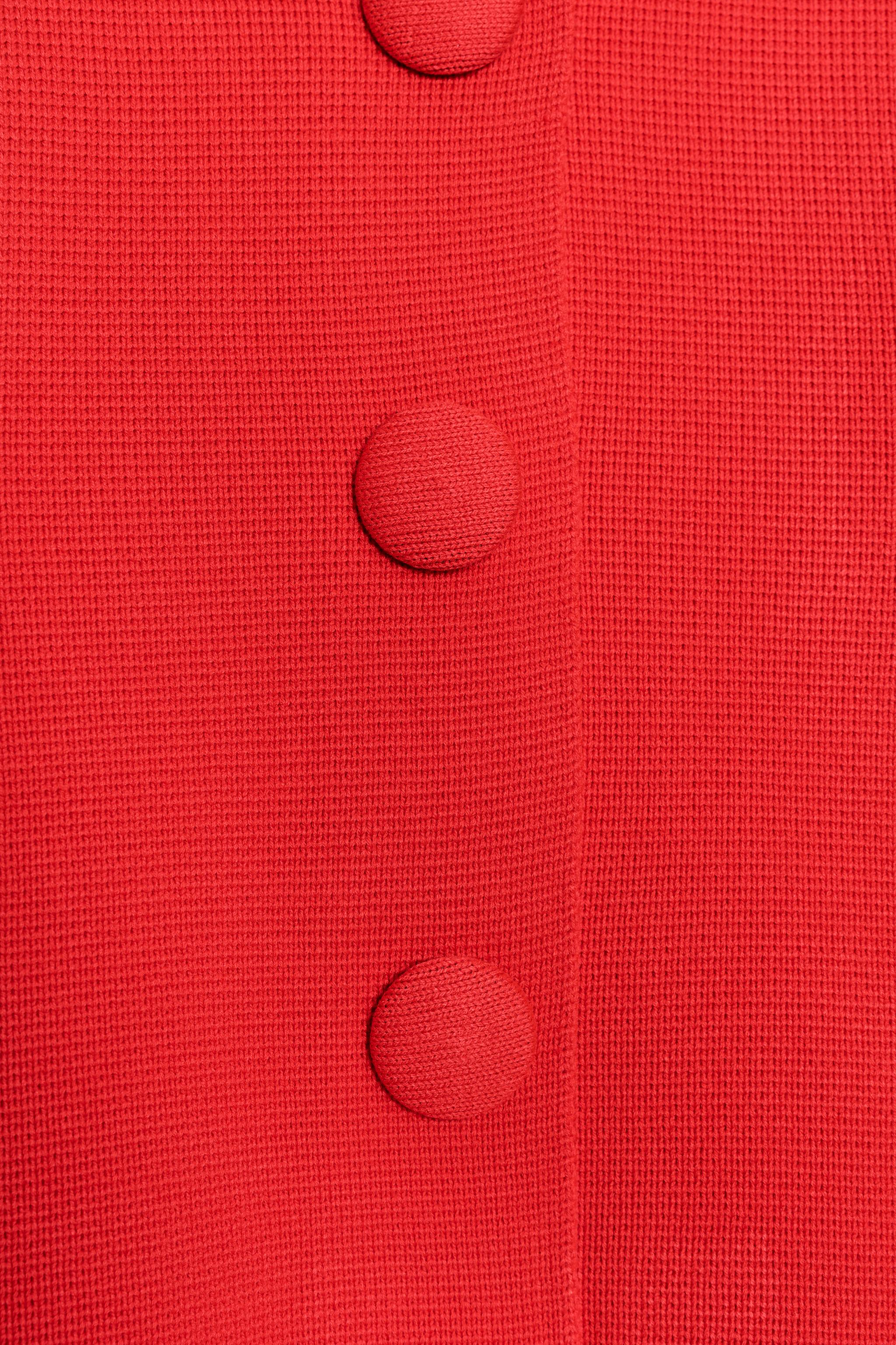 CROPPED KNIT CARDIGAN