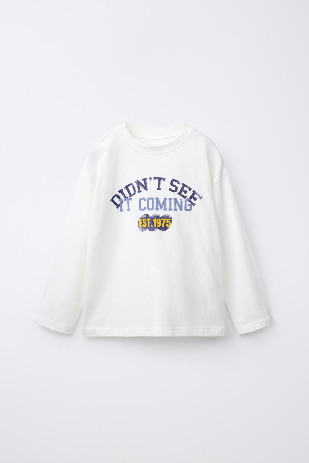 SLOGAN PRINT T-SHIRT