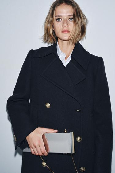 METALLIC STEVIGE CLUTCH - Veelkleurig van Zara - Afbeelding 0