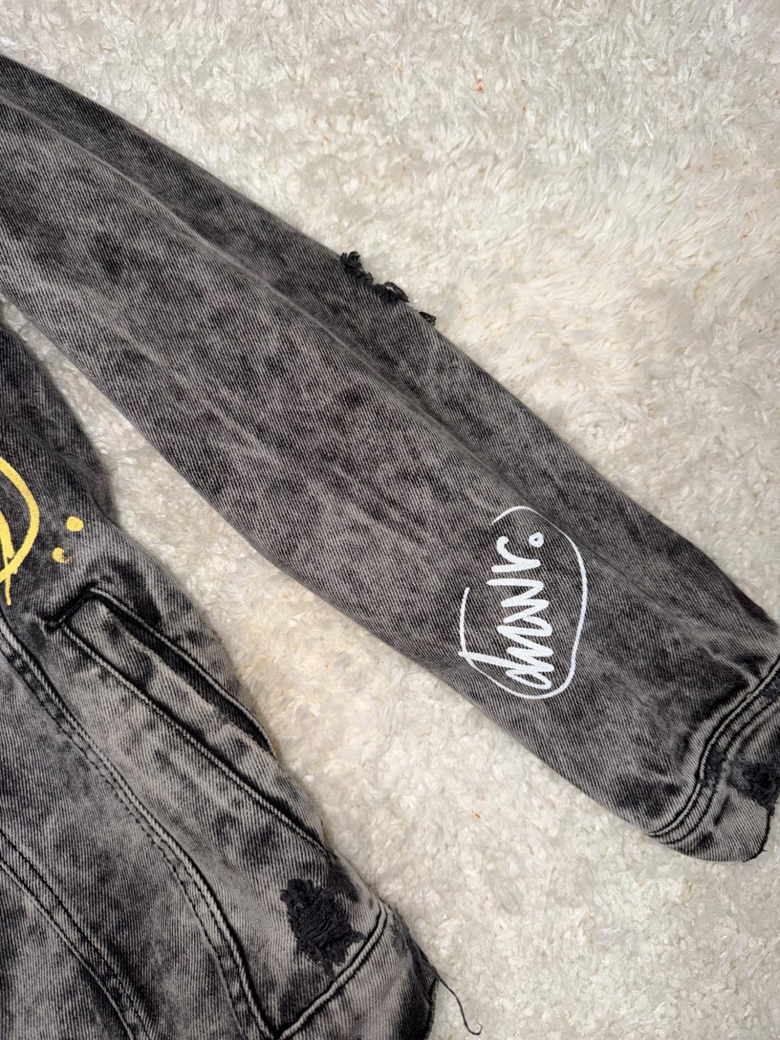 CAZADORA DENIM ESTAMPADO - Image 5