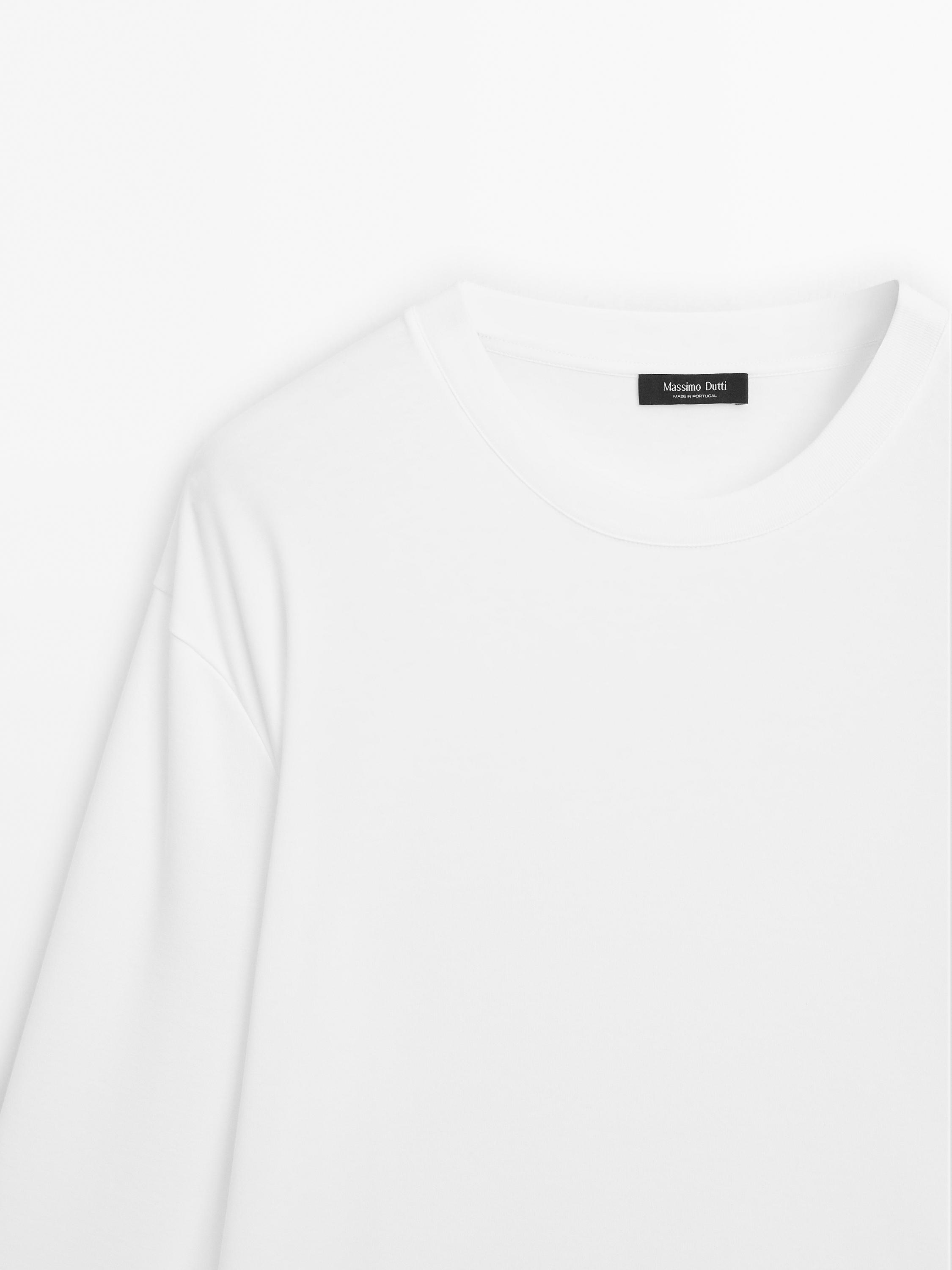 T-shirt manches longues en coton medium weight