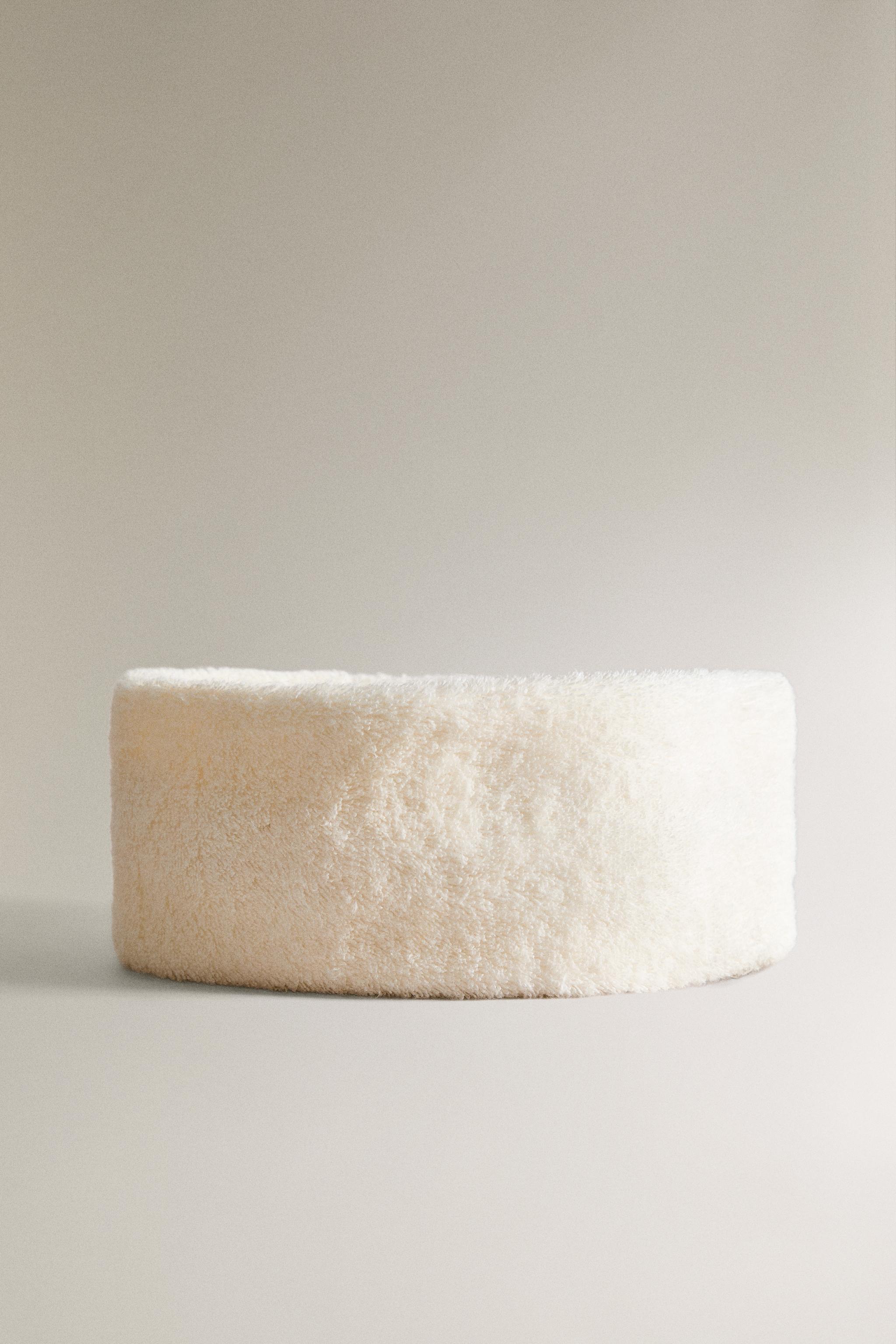 TIARA DE ALGODÃO ABSORVENTE - Marfim | ZARA Brasil