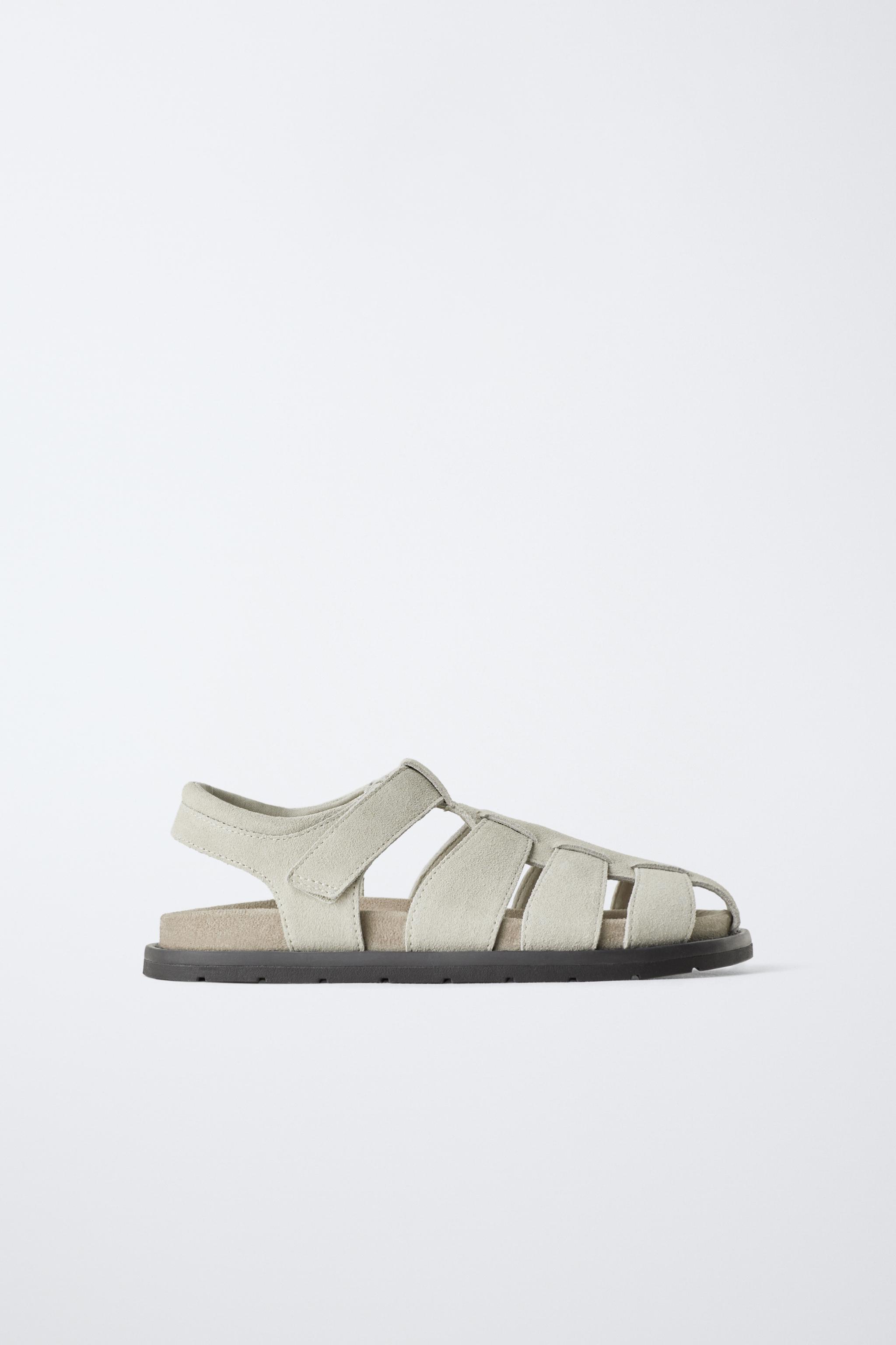 Sandalias Cangrejeras Sandalias Mujer Zara Home Cangrejeras Piel