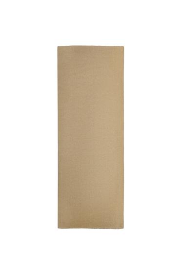 CASHMERE WOOL RUG - Beige by Zara