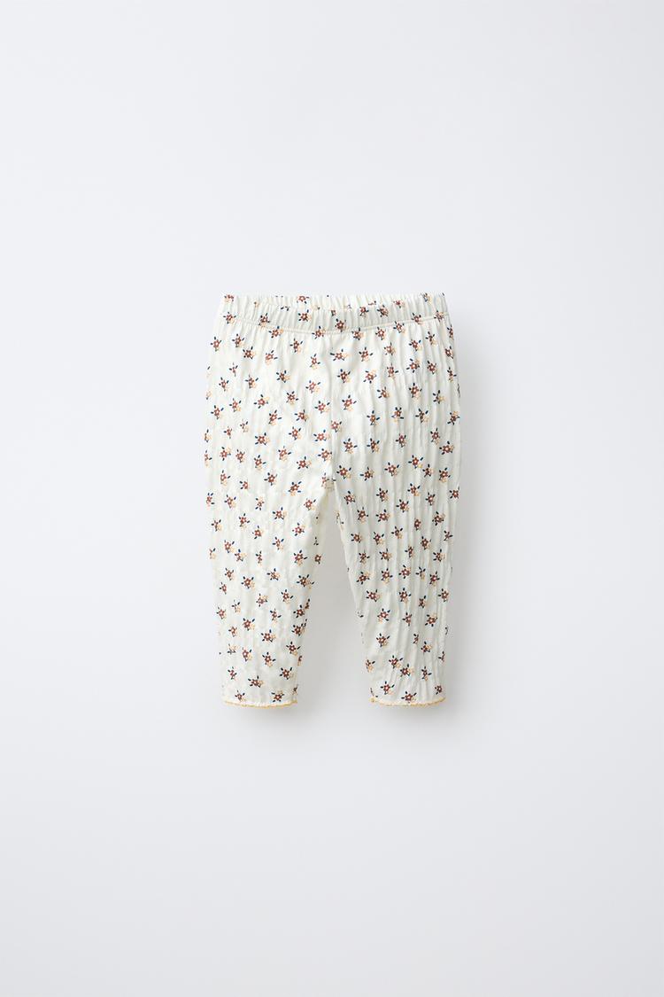 Legging textura flores