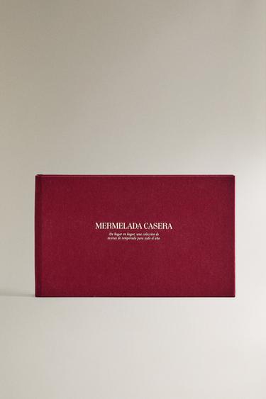 LIBRO RECETAS MERMELADA (ESPAÑOL) - Blanco de Zara