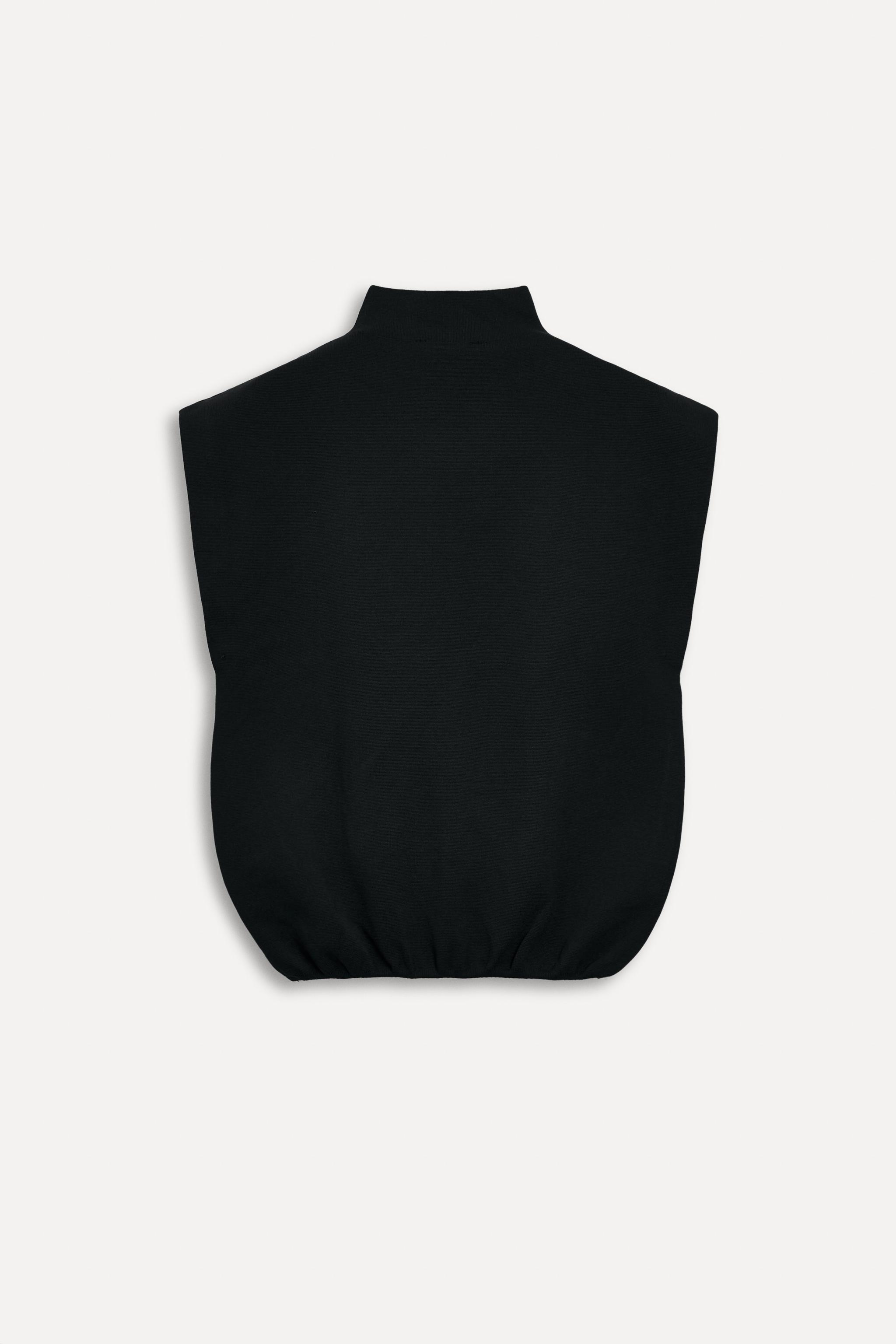 ハイネック ニットトップス 50TH ANNIVERSARY - ブラック | ZARA
