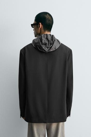 OVERSIZE FIT BLAZER - Black by Zara