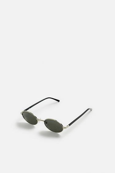 LUNETTES DE SOLEIL OVALES - Argent de Zara - Image 2