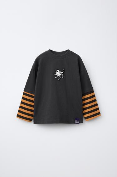 SAMARRETA DOBLE MÀNIGA THE NIGHTMARE BEFORE CHRISTMAS © DISNEY - Negre de Zara
