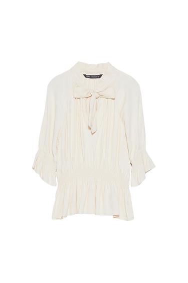 JACQUARD BLOUSE