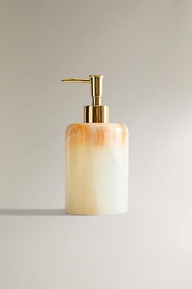 SEIFENSPENDER AUS ONYX. - Hellbeige von Zara - Bild 0