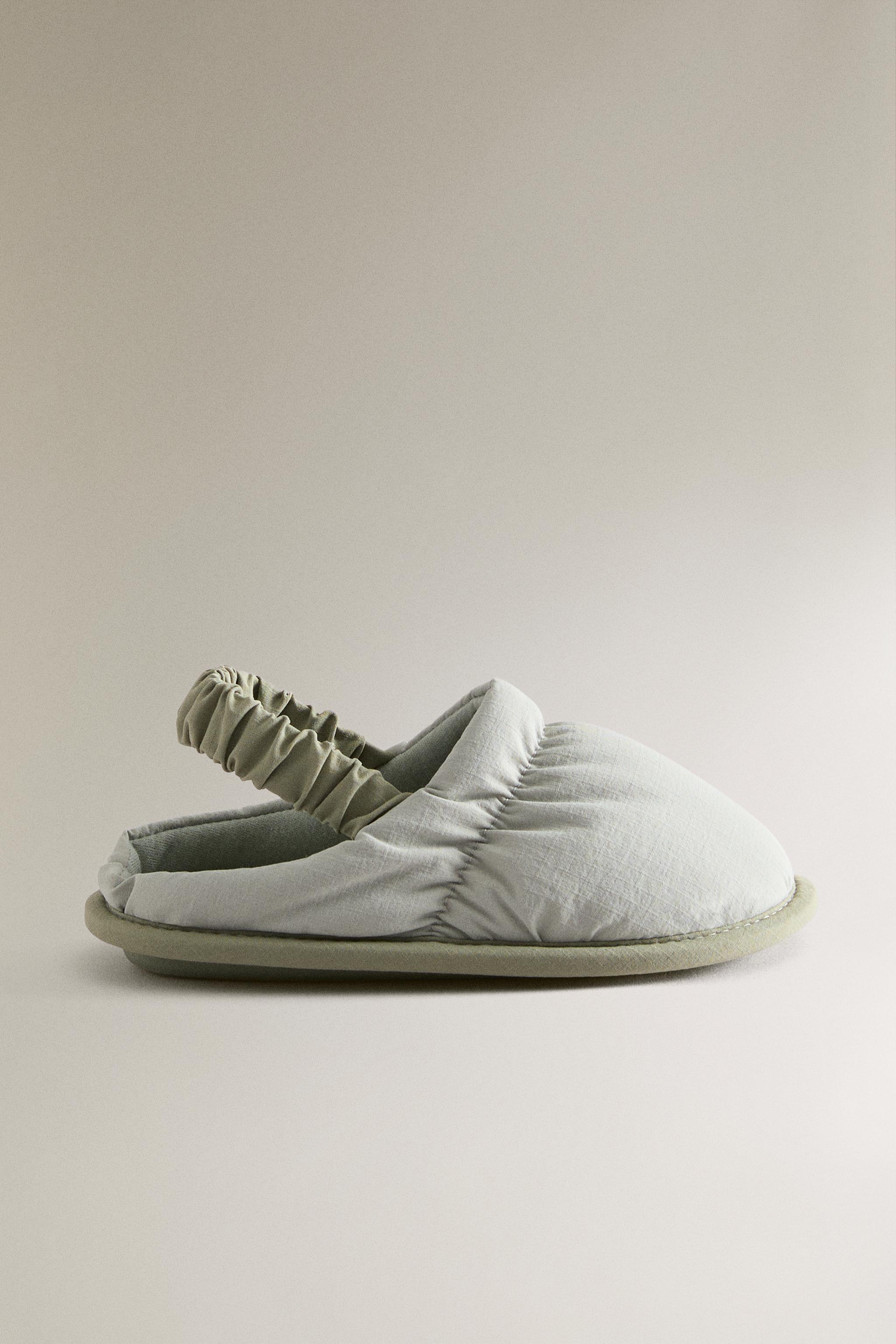 Детские тапочки Zara KIDS FABRIC SLIPPERS