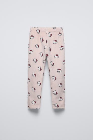 AGES 6-14/ HELLO KITTY© FLEECE PYJAMAS - Pink by Zara - Image 3