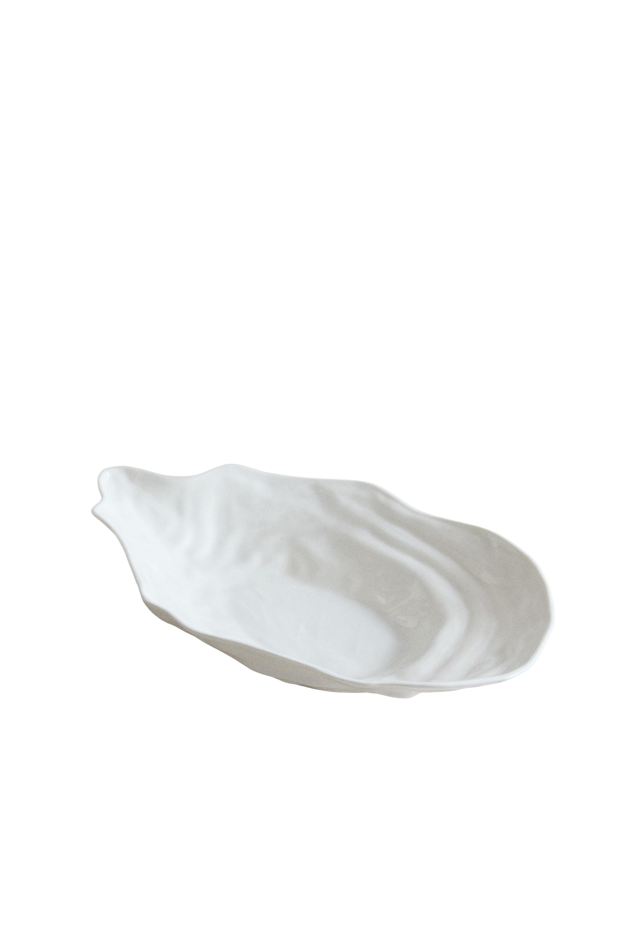 LARGE PORCELAIN SHELL SERVING DISH - White | ZARA United States