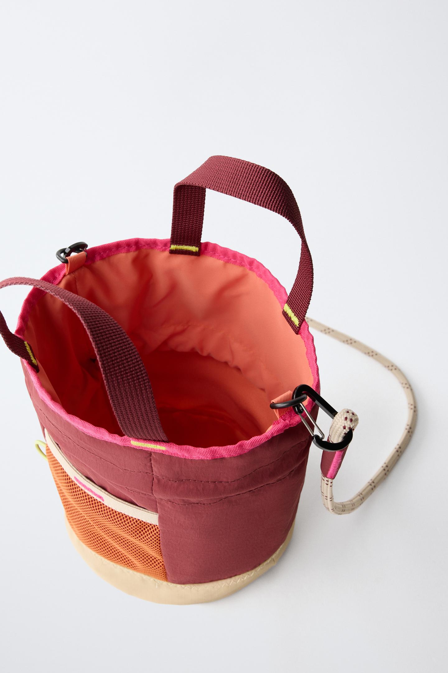 Детская сумка Zara Multicolor Technical Bucket, цвет: Разноцветный — фото 4