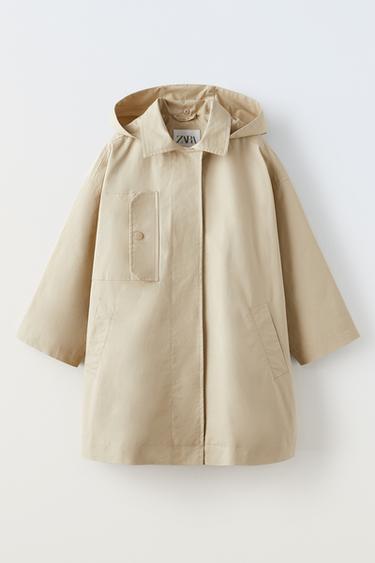 STUDDED FAUX LEATHER JACKET - Mid-camel by Zara - Image 0