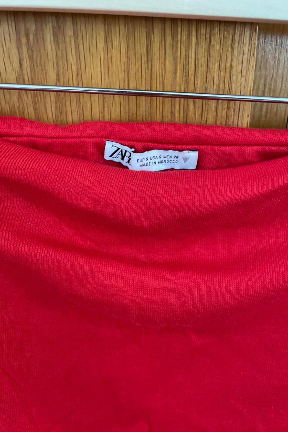 SEMI-SHEER COTTON TOP WITH GATHERING - Image 3