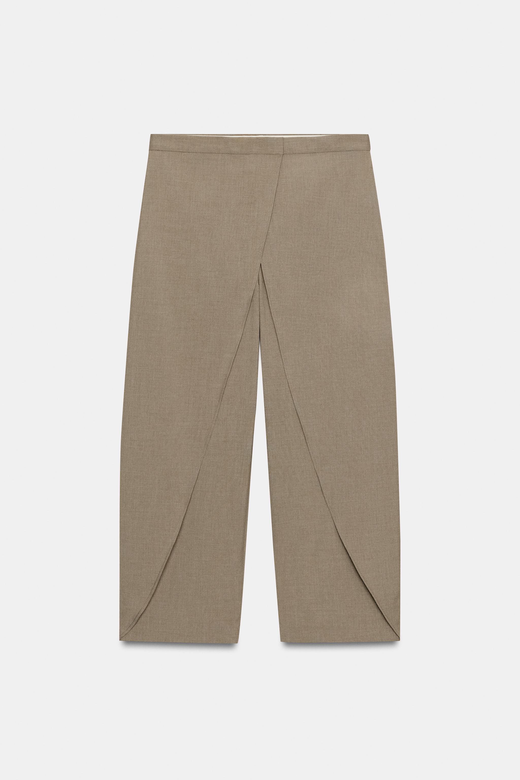 ZW COLLECTION FRONT WRAP PANTS