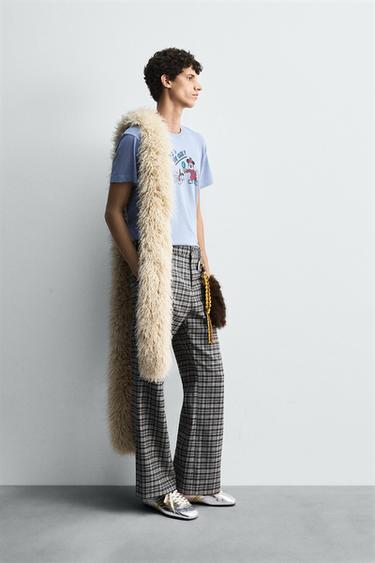 T-SHIRT MICKEY + PLUTO HARRY LAMBERT FOR ZARA X DISNEY - Bleu ciel de Zara - Image 3