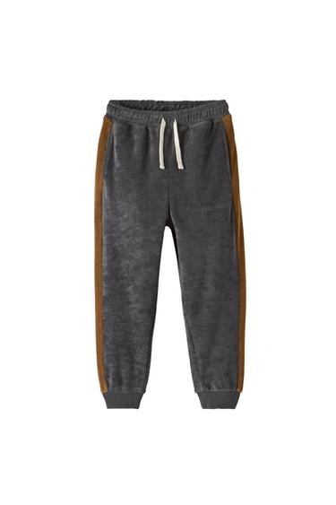 TERRY TROUSERS WITH TAPING
