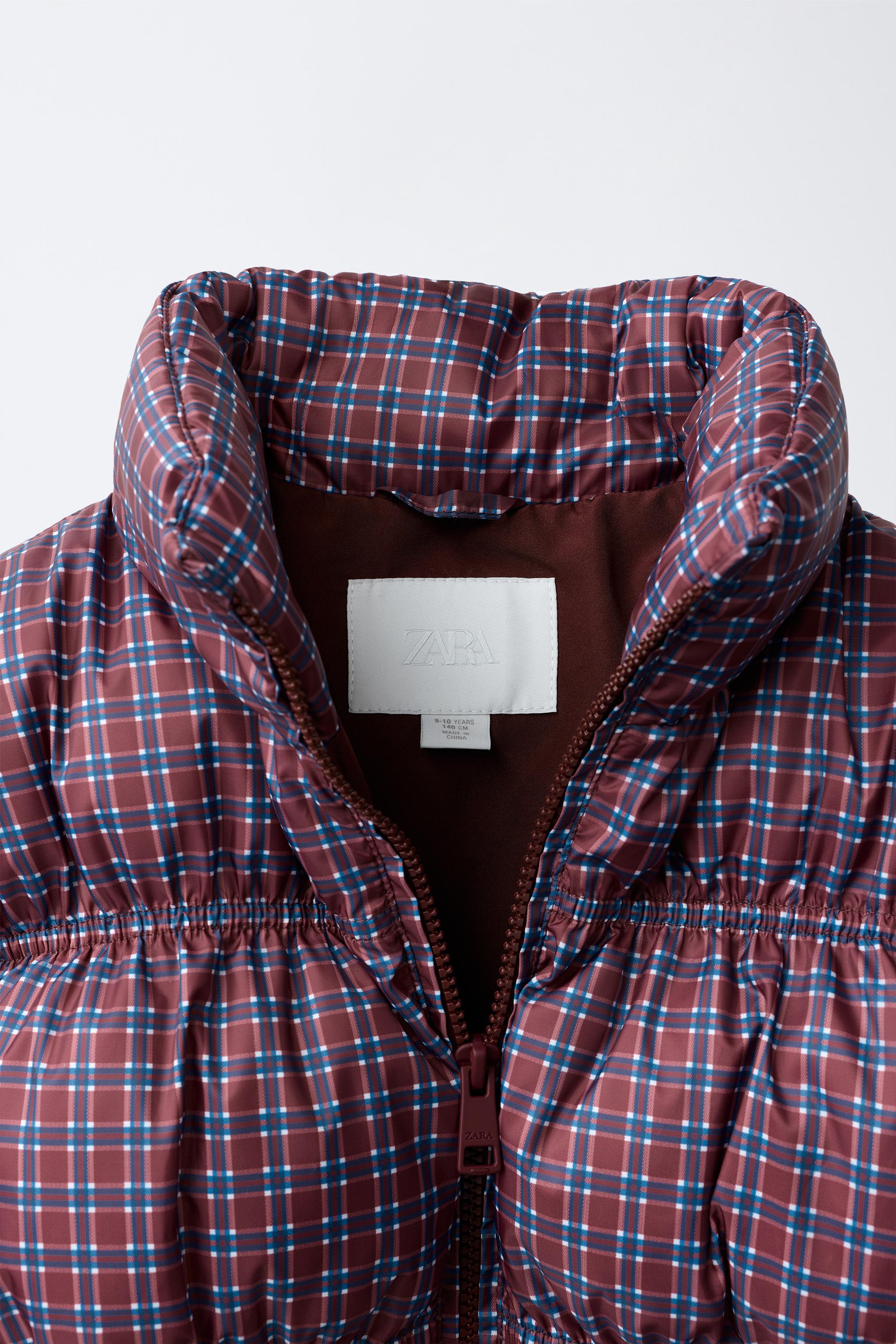 CHECKED QUILTED JACKET