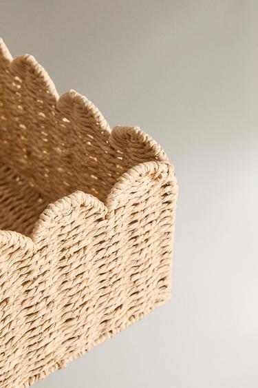 PETIT PANIER VAGUES - Beige clair de Zara - Image 1