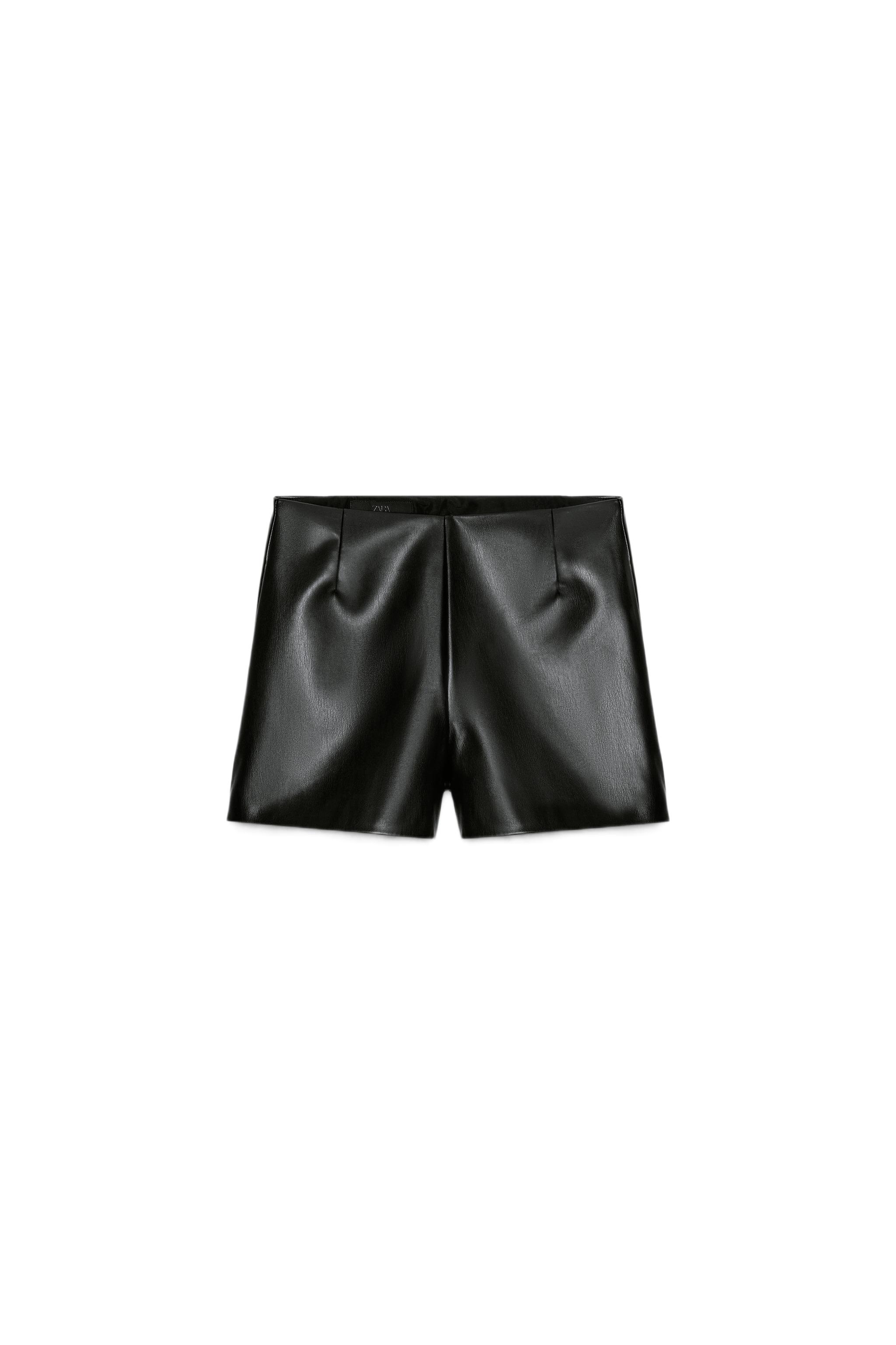 black dress shorts zara Zara | Shorts | Nwt Zara Black Trouser Long Shorts Dress Shorts With Belt  Loops