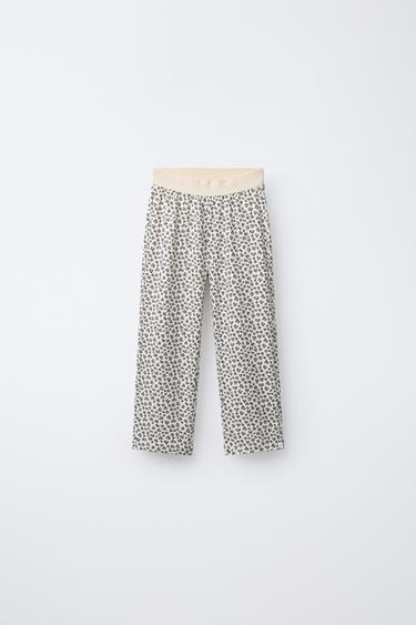 2-6 YEARS/ ANIMAL PRINT PYJAMAS - Ecru by Zara - Image 5
