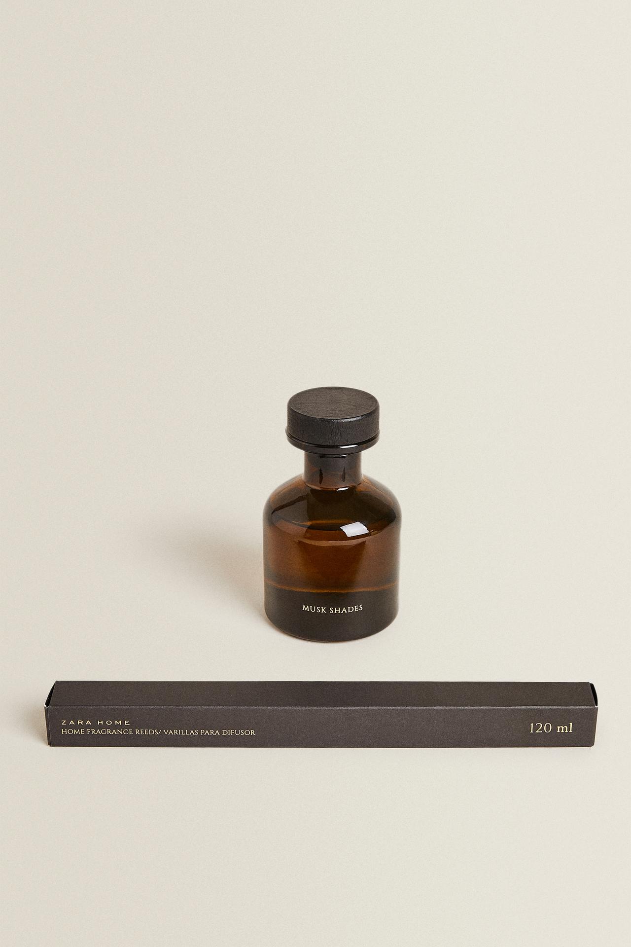 (120 ML) MUSK SHADES REED DIFFUSERS — Light yellow