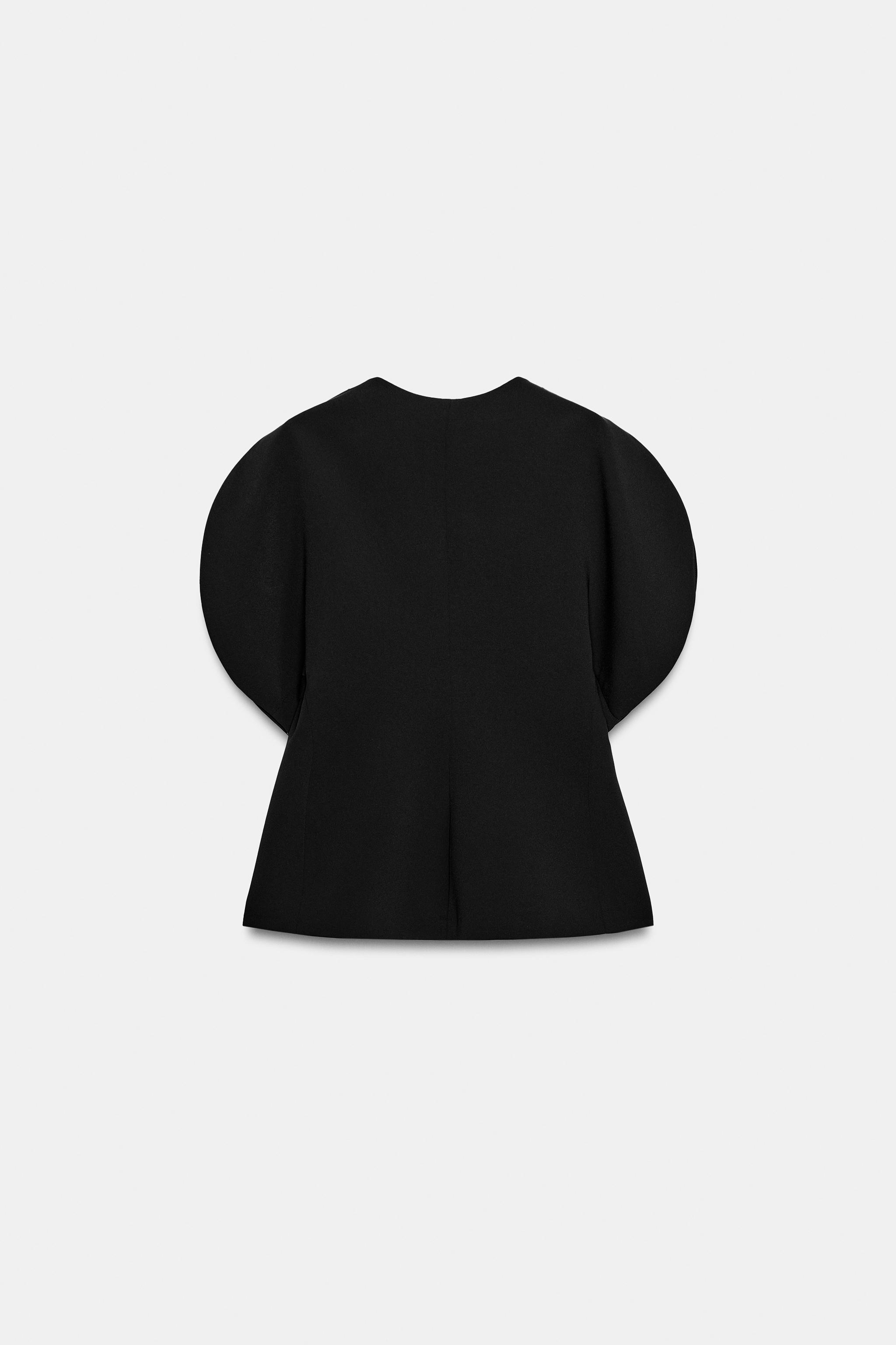 ZW COLLECTION ZIPPED TOP - Black | ZARA South Africa
