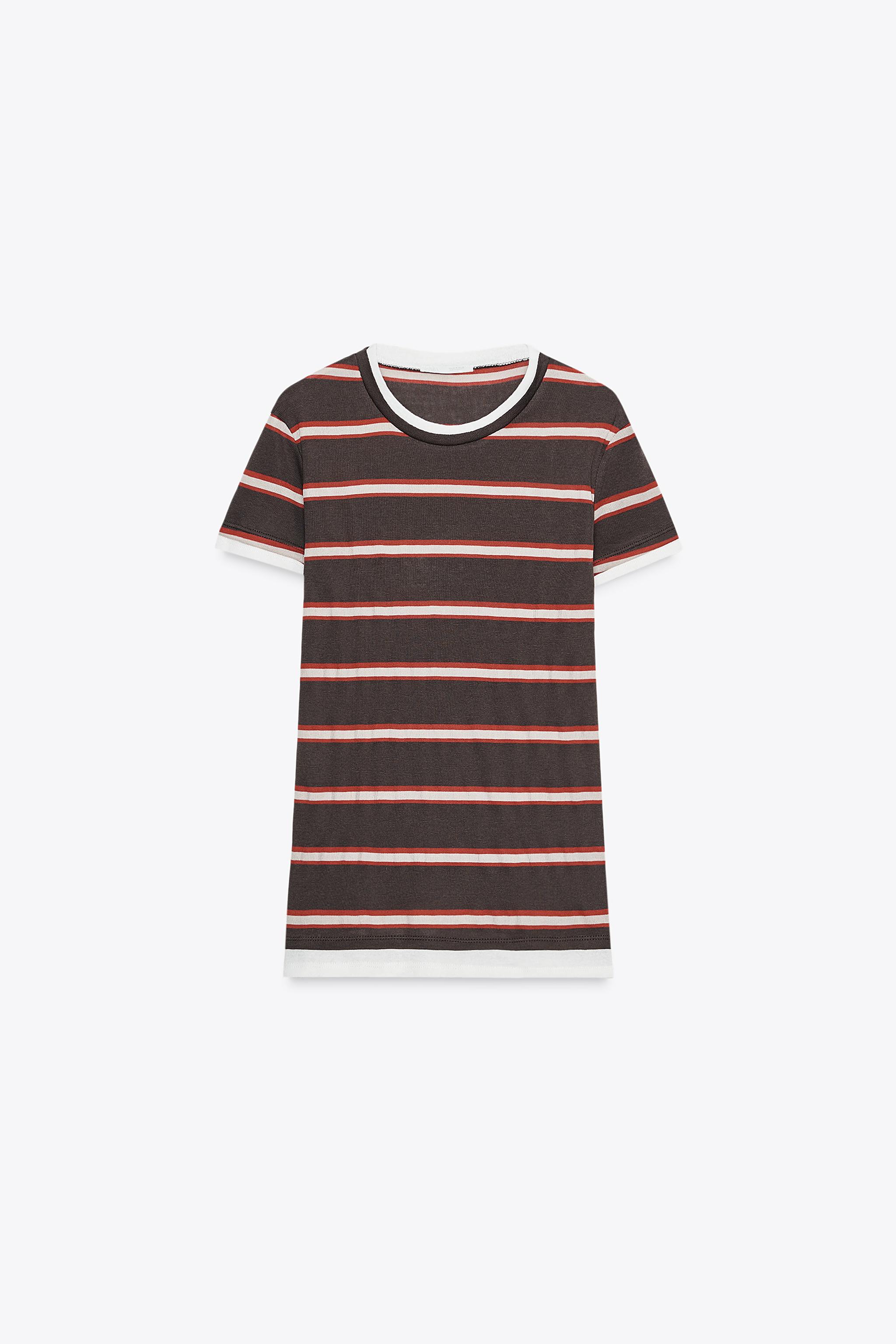 ★BADBLOOD★ Dark Classic Stripe T-Shirt Tobacco Brown kicadoq9h0g0hveze8ep_1200x1200
