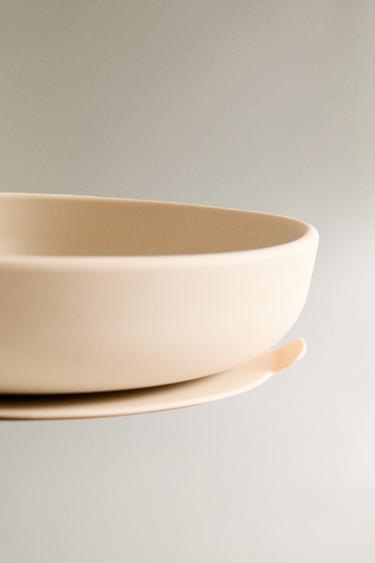 KIDS' RABBIT SILICONE PLATE - Multicoloured by Zara - Image 3