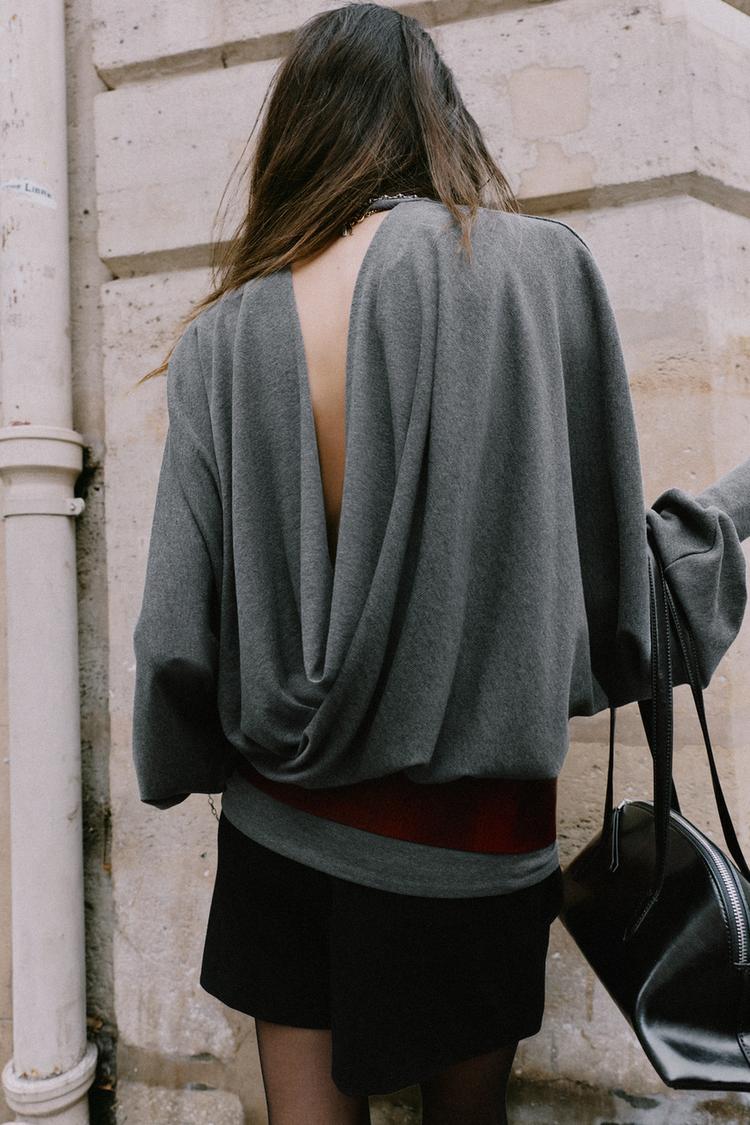 OPEN BACK TOP