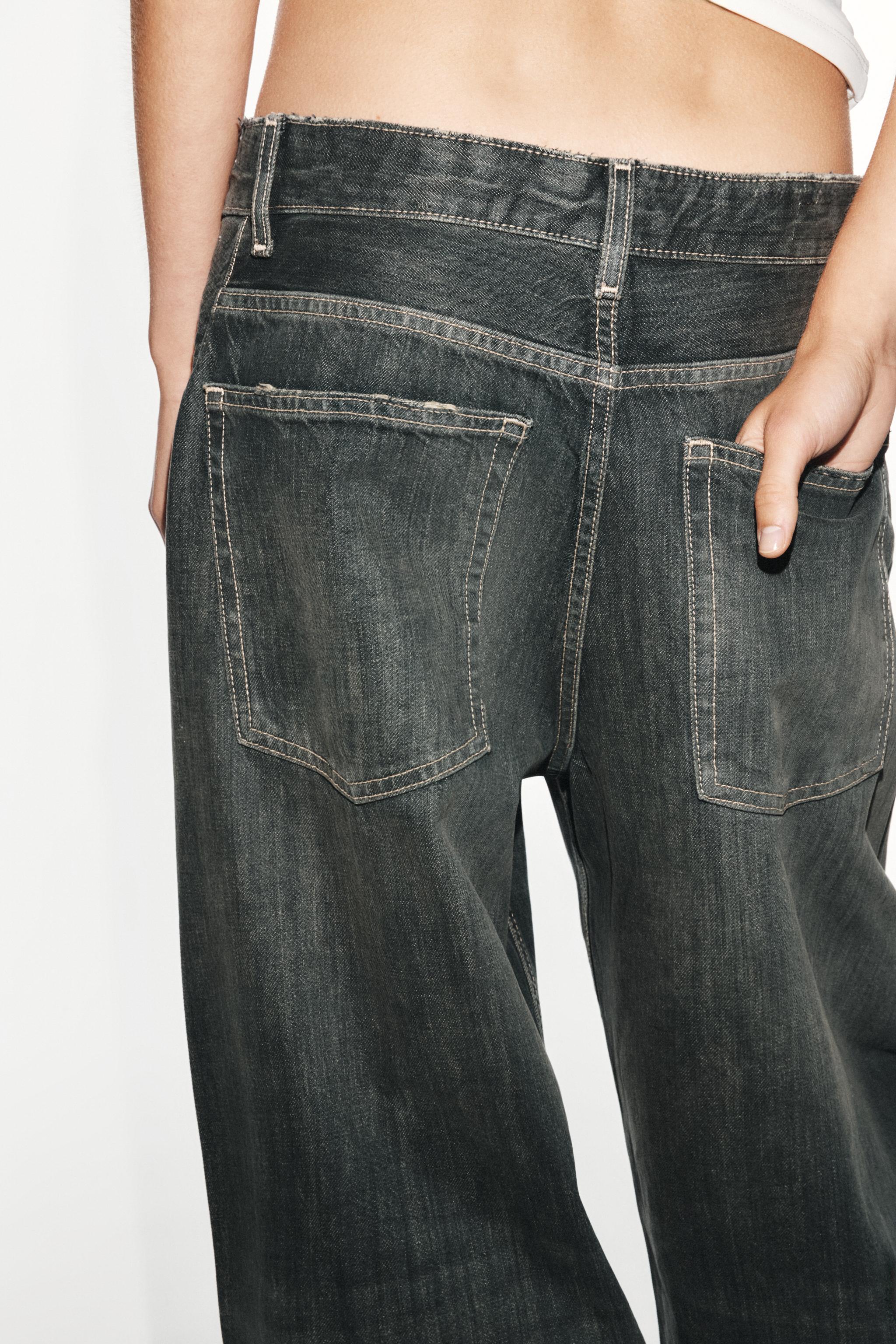 JEAN TRF BAGGY OVERSIZE COUTURES TAILLE NORMALE