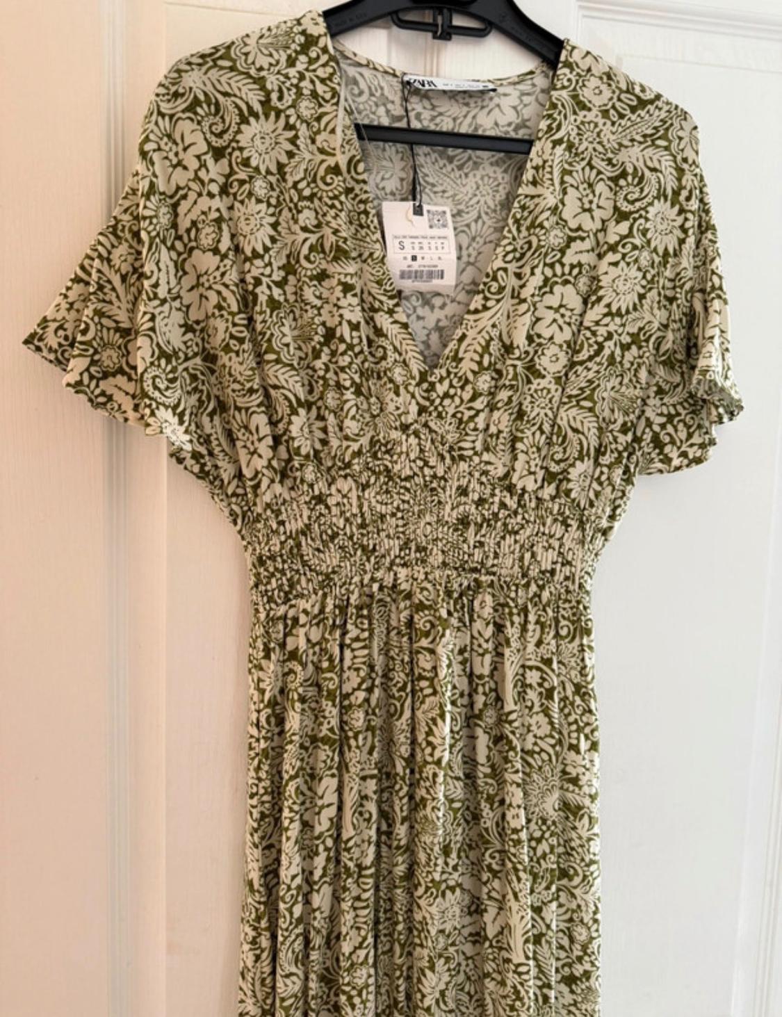 PRINTED MIDI DRESS - Image 2