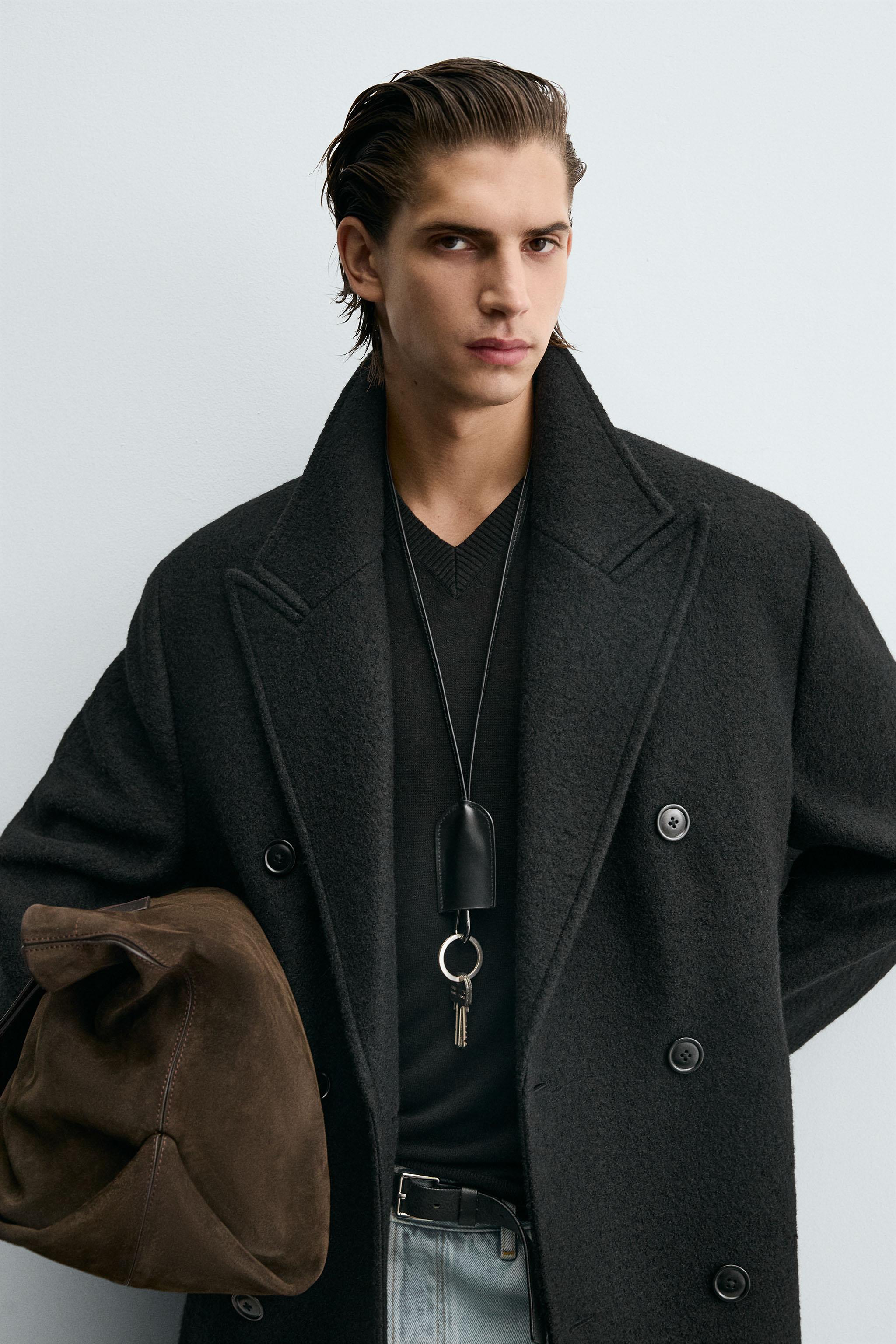 WOOL COAT BOUCLÉ TEXTURE