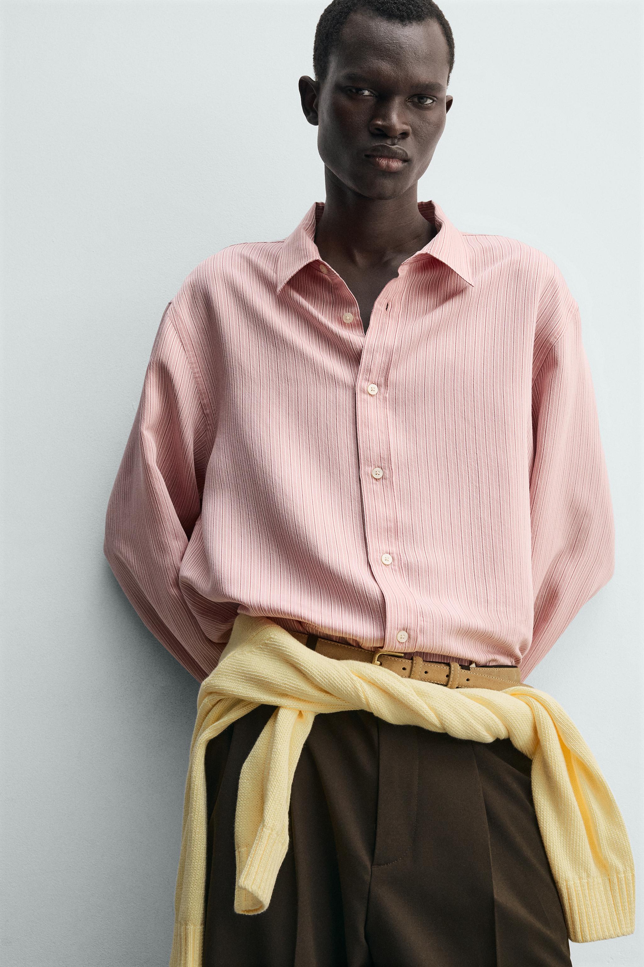 FLOWY STRIPED SHIRT