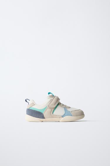 Zara COLORFUL BAREFOOT SNEAKERS - Sky Blue